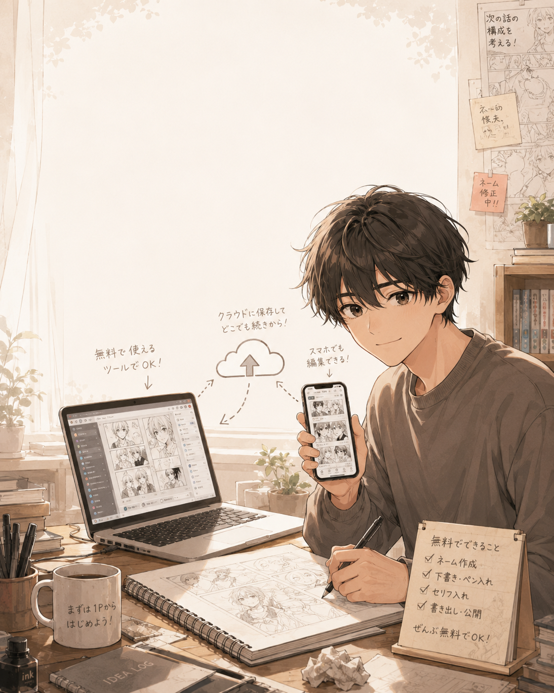 無料から始めてあとで育てる